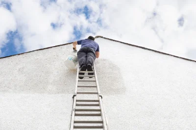 Peinture extérieure à Joncels — façades et ravalement